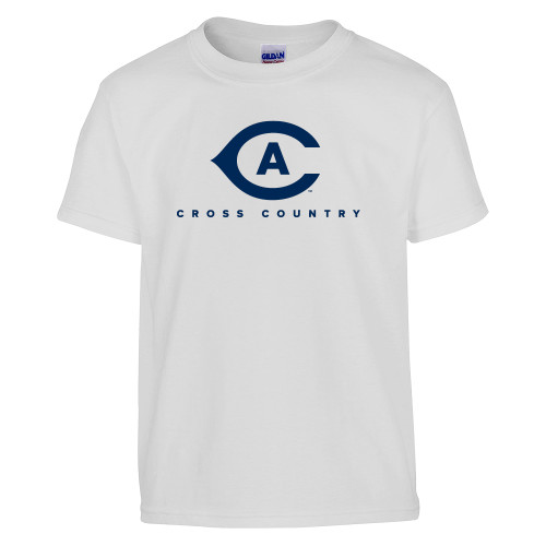  Youth White T Shirt - Cross Country