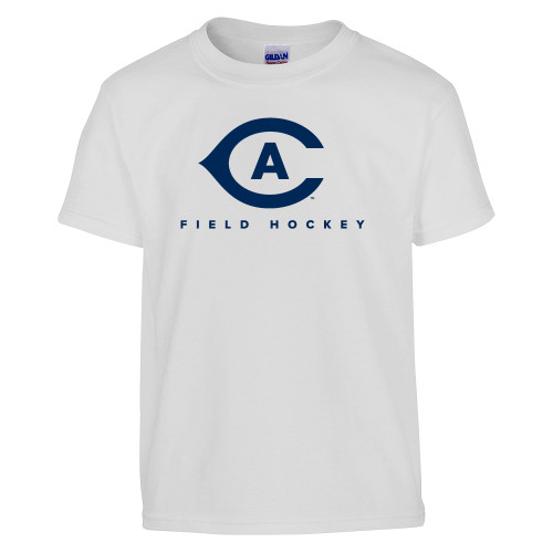  Youth White T Shirt - Field Hockey