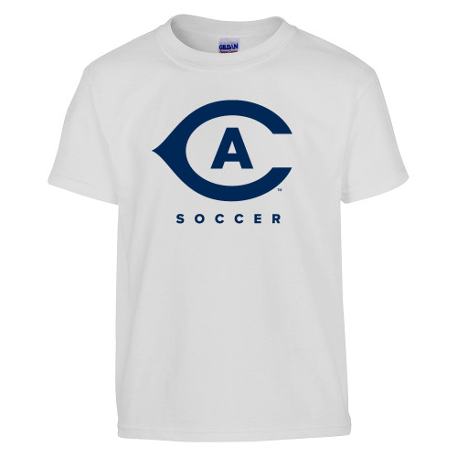  Youth White T Shirt - Soccer