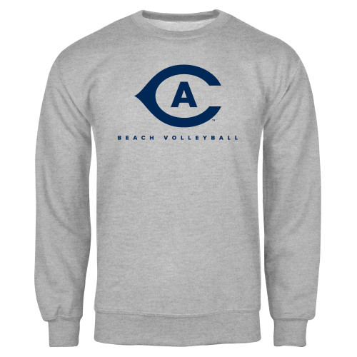  Grey Fleece Crew - Beach Volleyball