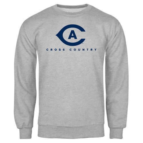  Grey Fleece Crew - Cross Country