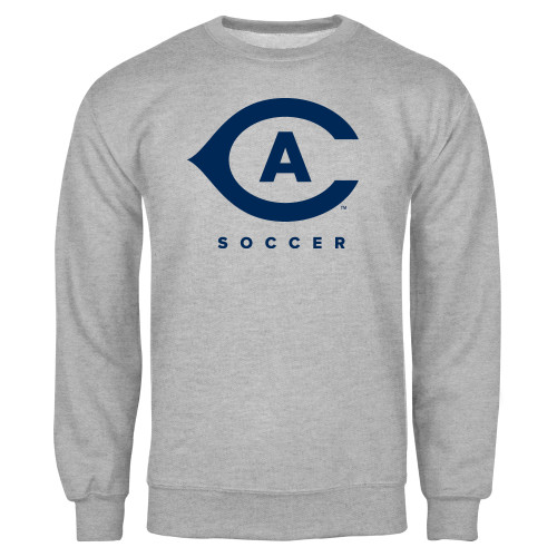  Grey Fleece Crew - Soccer