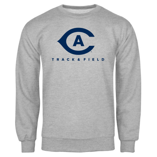  Grey Fleece Crew - Track and Field