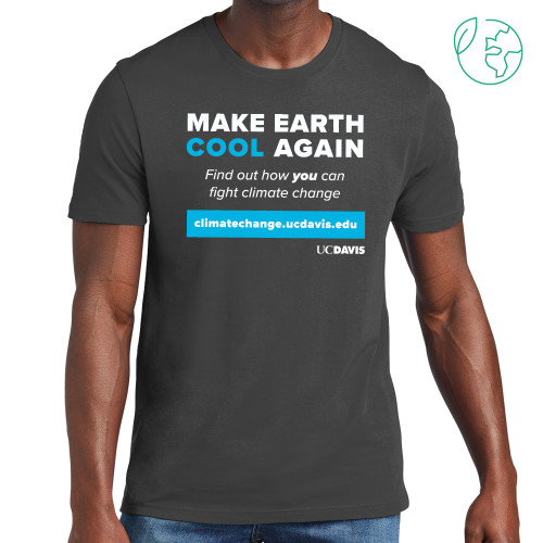  Allmade Dark Grey Organic Cotton Tee - UC DAVIS