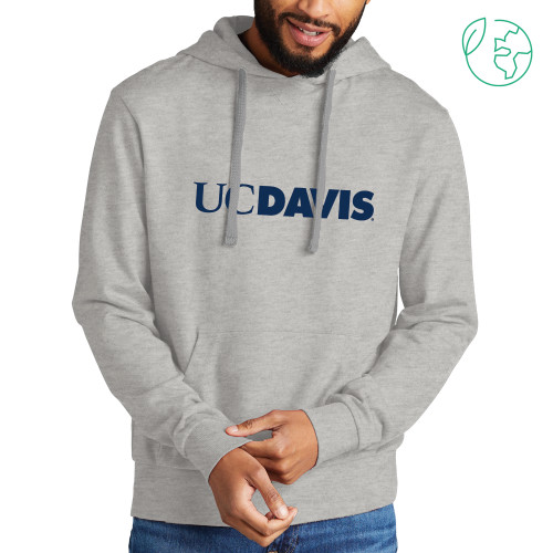  Allmade Light Grey Organic French Terry Pullover Hoodie - UC DAVIS