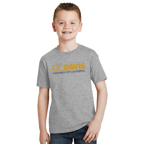  Youth Grey T Shirt - UC DAVIS U of C