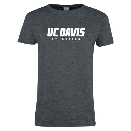  Womens Dark Heather Short Sleeve Tee - Primary Athletics Mark