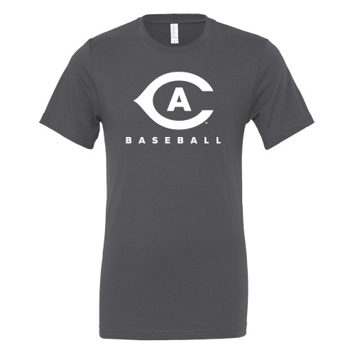  Bella + Canvas Asphalt Jersey Cotton T Shirt - Baseball