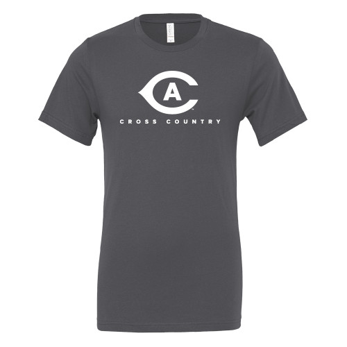  Bella + Canvas Asphalt Jersey Cotton T Shirt - Cross Country