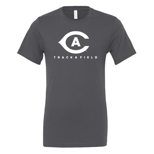  Bella + Canvas Asphalt Jersey Cotton T Shirt - Track and Field