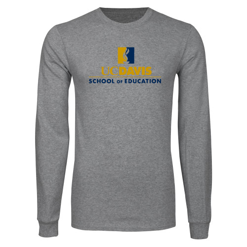  Grey Long Sleeve T Shirt - School of Education
