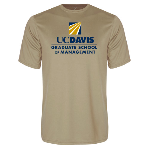  Vegas Gold Performance Tee - Graduate School of Management Stacked
