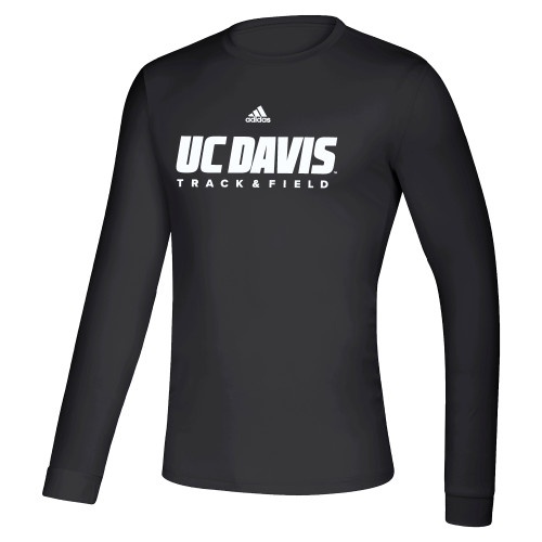  Adidas Black Creator Performance Long Sleeve Tee - ADIDAS - UC Davis Softball