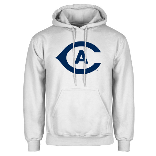  White Fleece Hoodie - Secondary Athletics Mark