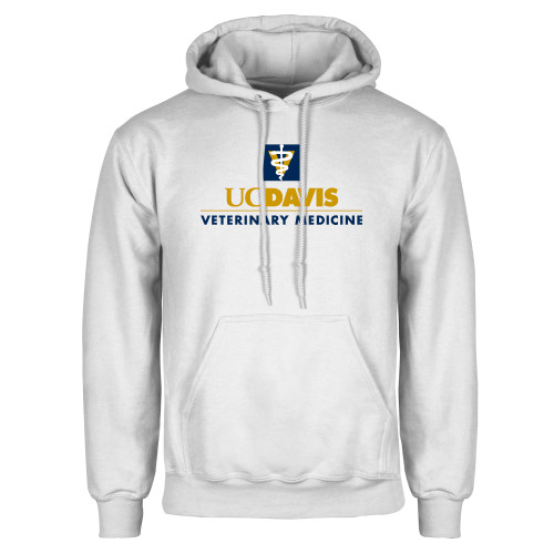  White Fleece Hoodie - Veterinary Medicine