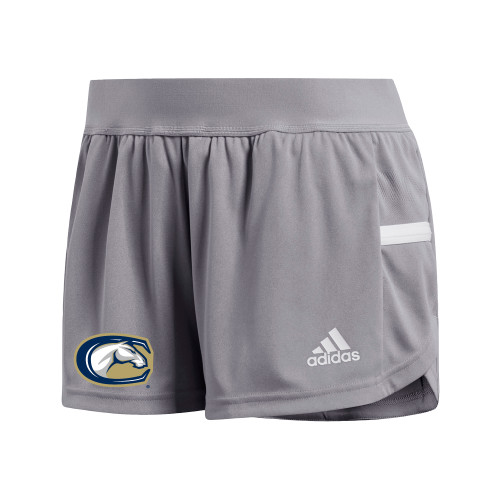  Adidas Womens Grey Split Short - C Horse Mark