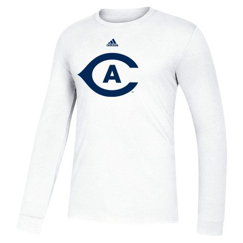  Adidas White Fresh Long Sleeve Tee - ADIDAS - UC Davis CA Icon