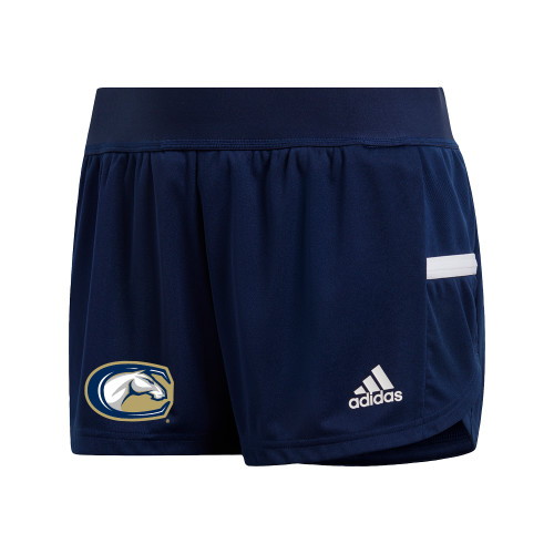  Adidas Womens Navy Split Short - C Horse Mark