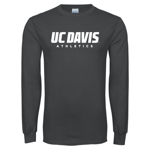  Charcoal Long Sleeve T Shirt - Primary Athletics Mark