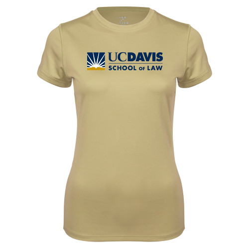  Ladies Syntrel Performance Vegas Gold Tee - School of Law