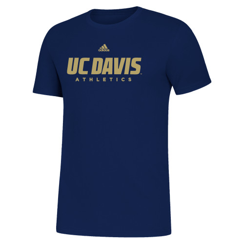  Adidas Team Navy Amplifier Tee - ADIDAS - UC Davis Athletics