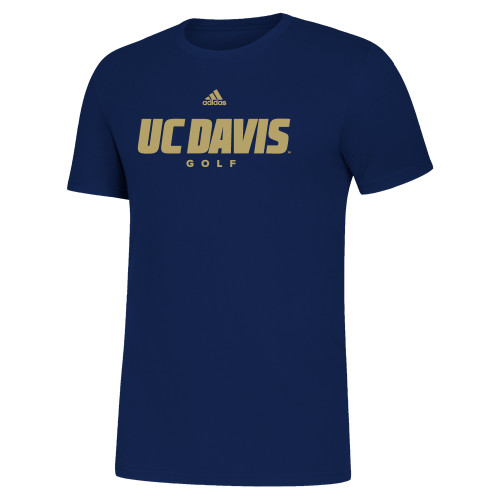  Adidas Team Navy Amplifier Tee - ADIDAS - UC Davis Golf