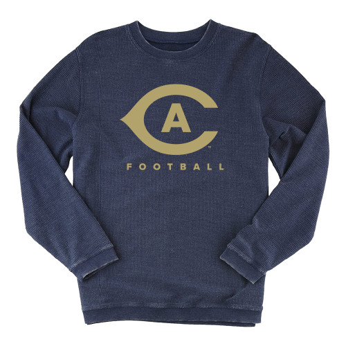  Boxercraft Womens Navy Corded Crew - Football