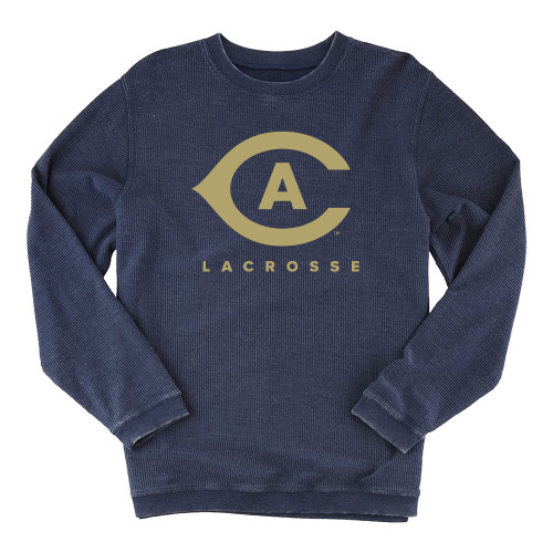  Boxercraft Womens Navy Corded Crew - Lacrosse