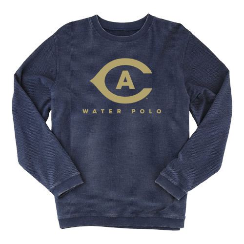  Boxercraft Womens Navy Corded Crew - Water Polo