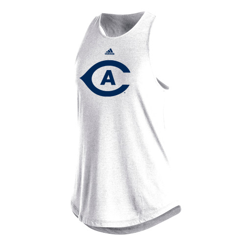  Adidas Womens White Fashion Tank  - ADIDAS - UC Davis CA Icon