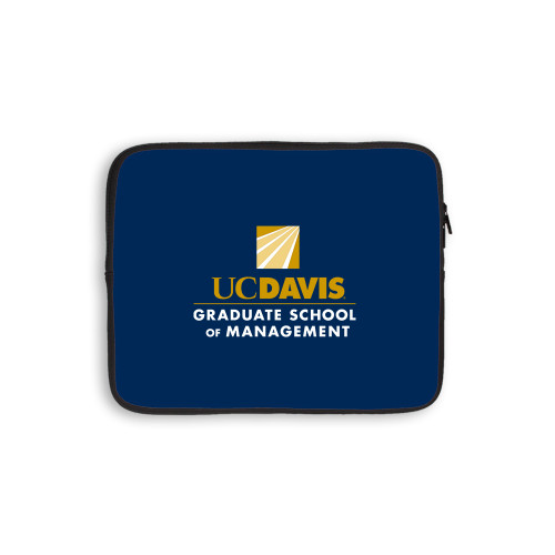  10 inch Neoprene iPad/Tablet Sleeve - Graduate School of Management Stacked