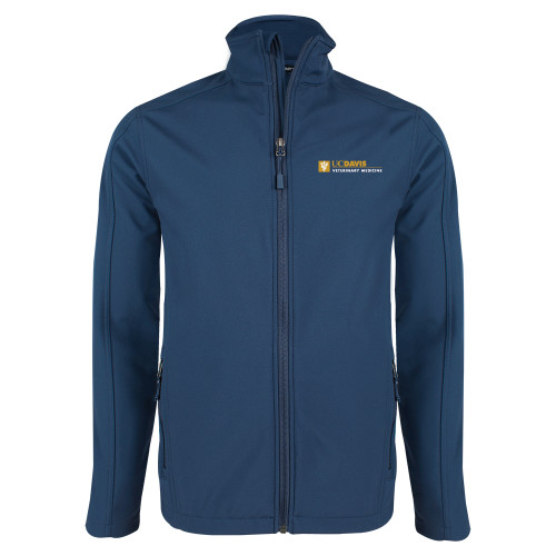  Navy Softshell Jacket - Veterinary Medicine