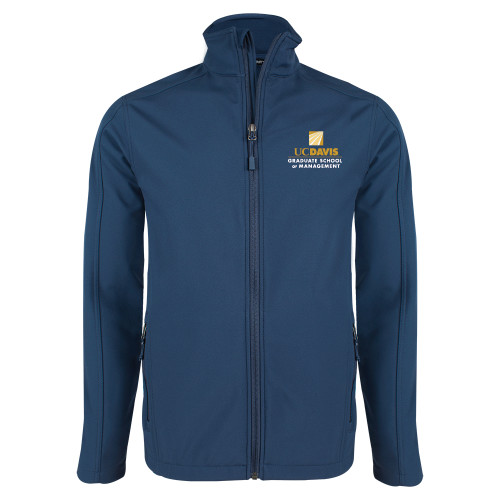  Navy Softshell Jacket - Graduate School of Management Stacked