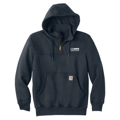  Carhartt Navy Rain Defender Paxton Hooded Zip Sweatshirt - UC Davis Career Center