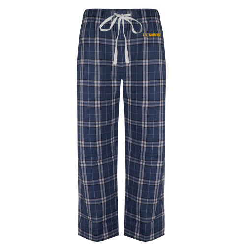  Navy/White Flannel Pajama Pant - UC DAVIS