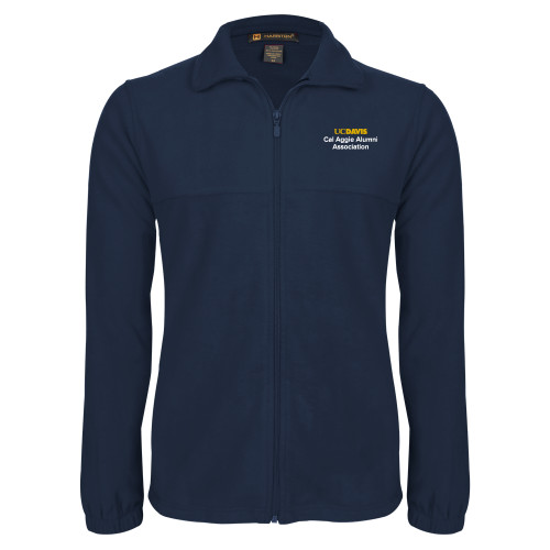  Navy Fleece Full Zip  Jacket - UC Davis Cal Aggie Alumni Association