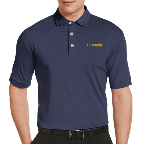  Callaway Navy Tonal Polo - UC DAVIS