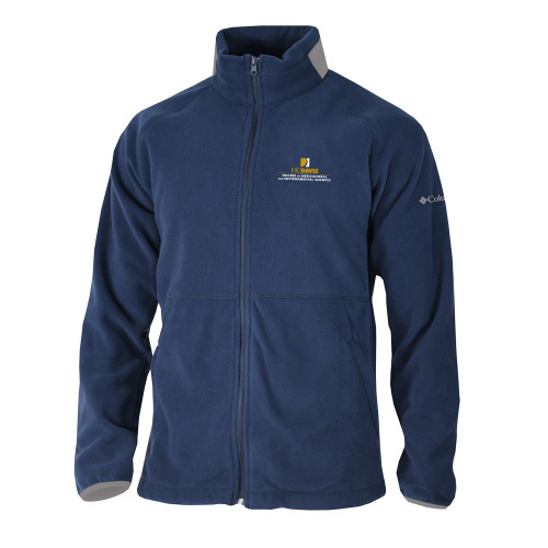  Columbia Navy Everest Ridge Fleece Full Zip Jacket - College of Agricultural and Environmental Sciences
