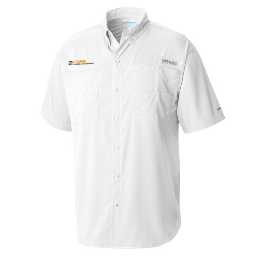 Main Image for  Columbia White Tamiami Performance Short Sleeve Shirt