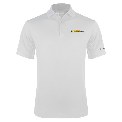  Columbia White Omni Wick Drive Polo - College of Engineering