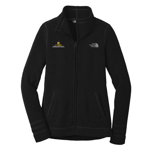  The North Face Womens Black Heather Fleece Jacket - College of Agricultural and Environmental Sciences