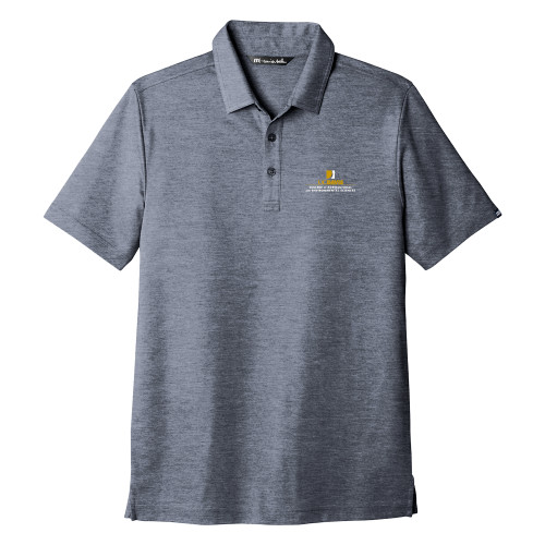  TravisMathew Navy Oceanside Heather Polo - College of Agricultural and Environmental Sciences