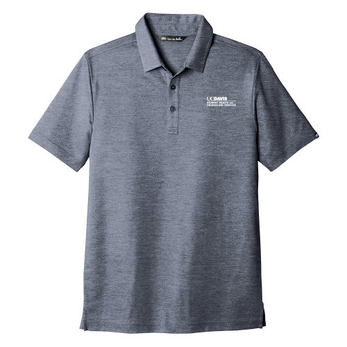  TravisMathew Navy Oceanside Heather Polo - UC Davis Student Health and Counseling Services