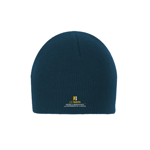  Navy Knit Beanie - College of Agricultural and Environmental Sciences