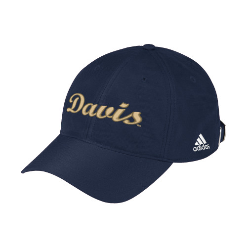  Adidas Navy Performance Slouch Hat - Script Davis
