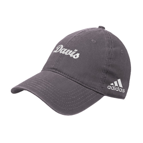 Adidas Onix Adjustable Washed Slouch - Script Davis