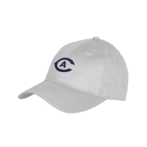  Youth Light Grey Pro Style Hat - Secondary Athletics Mark