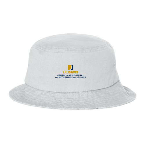  Sportsman White Bucket Hat - College of Agricultural and Environmental Sciences