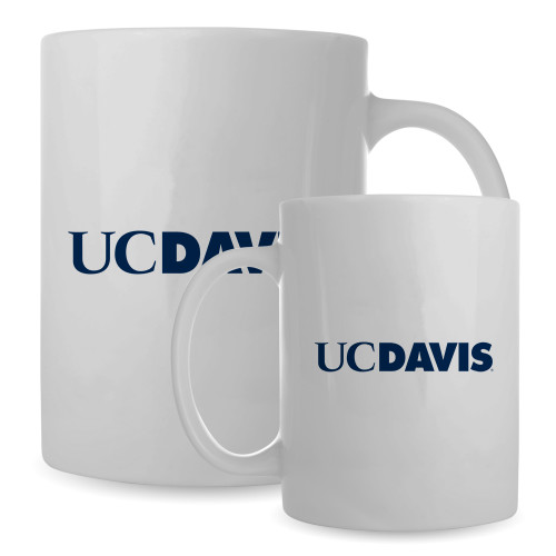  Full Color White Mug 15oz - UC DAVIS