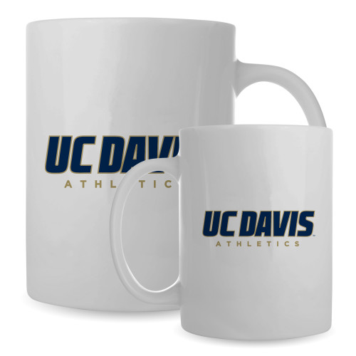  Full Color White Mug 15oz - Primary Athletics Mark